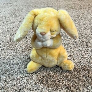 TY Beanie Buddies Vintage 2000 GRACE The‎ Praying Bunny Rabbit 10" Tall